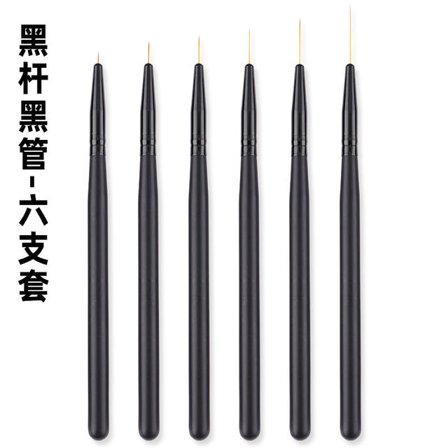 Cross-Border Manicure Line Pen Special Set for Painting Fine Lines, Painted Line Pen, Flower Hook Line Pen, Bjd Facial Pen detail 11