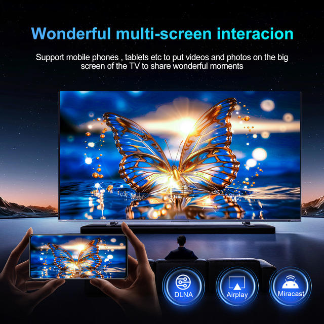 Cross-Border South American Hot Product Om Dgl Voice Tv Box Android Network Player S905L Foreign Trade Dual-Band 4K detail 5