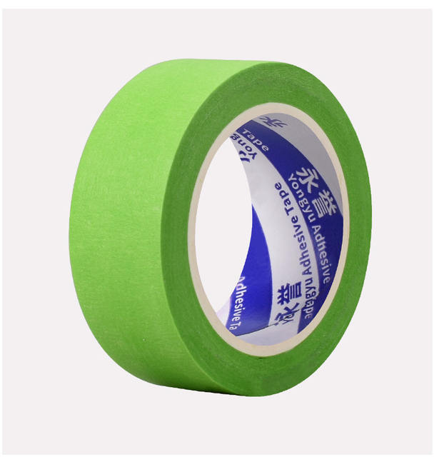 Green Masking Tape Without Leaving Glue, Art Painting Color Separation Paper, Writable Marking Masking Tape Manufacturer Wholesale detail 8