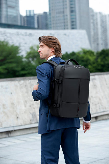 Vacuum Backpack Men's Business Travel Bag Large Capacity Vacuum Compression Computer Backpack Cross-Border Multi-Function detail 3