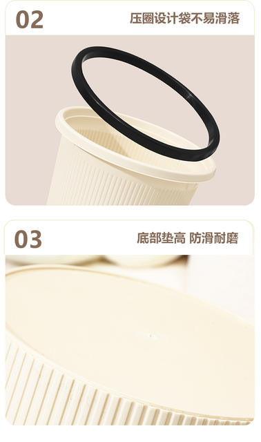 Trash Can Household 2025 New Model Kitchen Living Room Office Toilet Bathroom Indoor Special Large Large Capacity detail 9