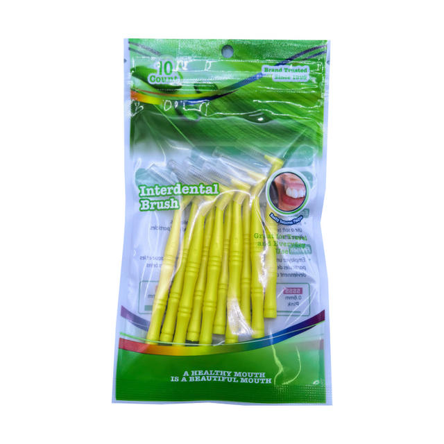 L-Shaped Interdental Brush 10/20/50 Pieces, 7-Shaped Bristles for Deep Cleaning between Teeth, Specialized Soft Bristles for Interdental Gaps detail 12