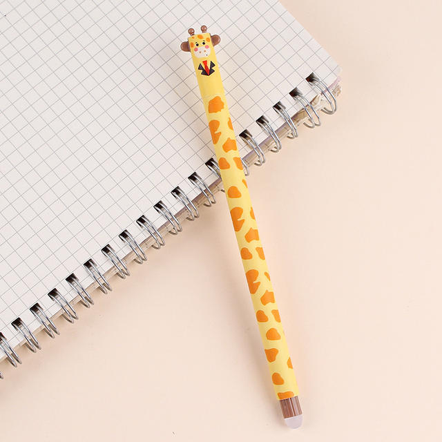 Erasable Pens, High-Quality Creative Stationery, Animal-Themed Erasable Gel Pens, Thermosensitive Erasable Pens, Gel Pens Specifically for Elementary School Students detail 12