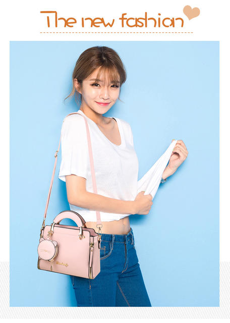 Solid Color Shoulder Bag Women's Fashion Casual Women's Bag Handbag 2025 New Cute Easiest for Match Women's Crossbody Bag detail 3