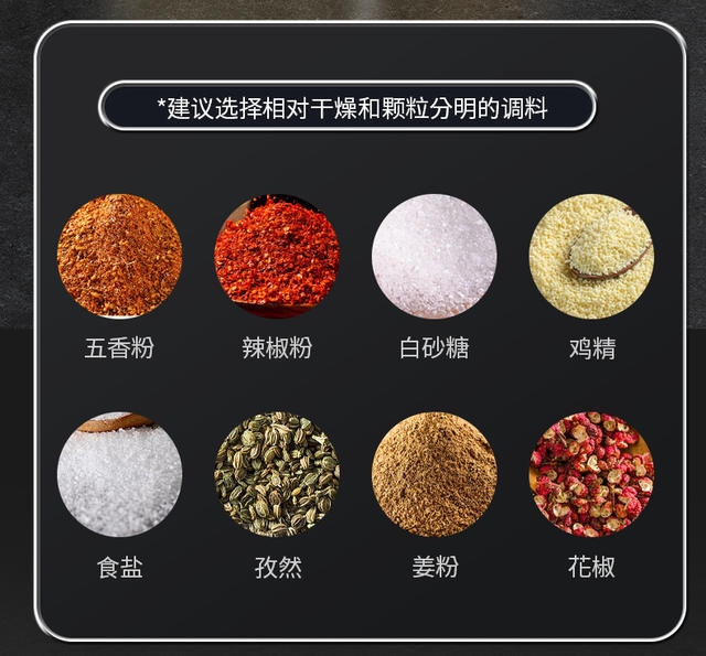 Factory glass seasoning jar seasoning box with spoon seasoning box seasoning bottle combination seasoning jar storage box sealed detail 3