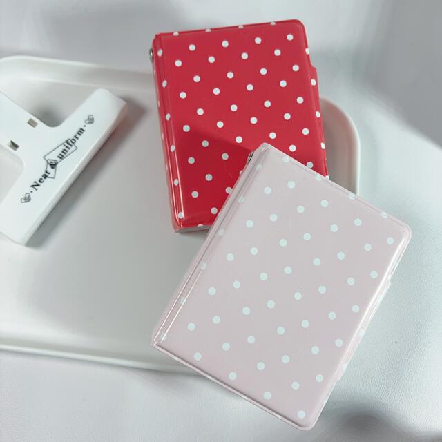 Simple Polka Dot Card Album with One Grid, 3inch Slots for Polaroid Photos, Idol Fan Storage, Korean Entertainment Small Card Holder Storage Album detail 6