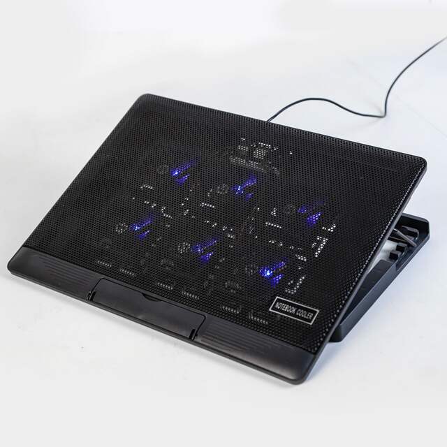 Laptop Radiator Lifting Bracket Folding Luminous Desktop Adjustable Computer Cooling Base Wholesale detail 10