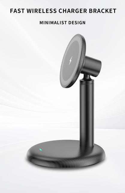 New Wireless Charger, E-Commerce Hot-Selling Product, Desktop Mobile Phone Stand, Magnetic Wireless Fast Charging, Kc Manufacturer V26 detail 8