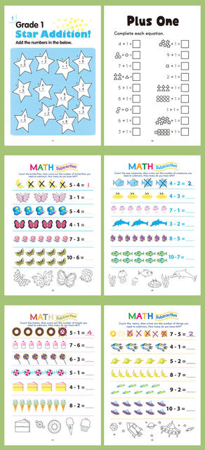 Cross-Border Math Fill-In-The-Blank Exercise Book for Children, Early Education in Logical Thinking, Pattern Recognition Training, Fun Math Exercise Book detail 7