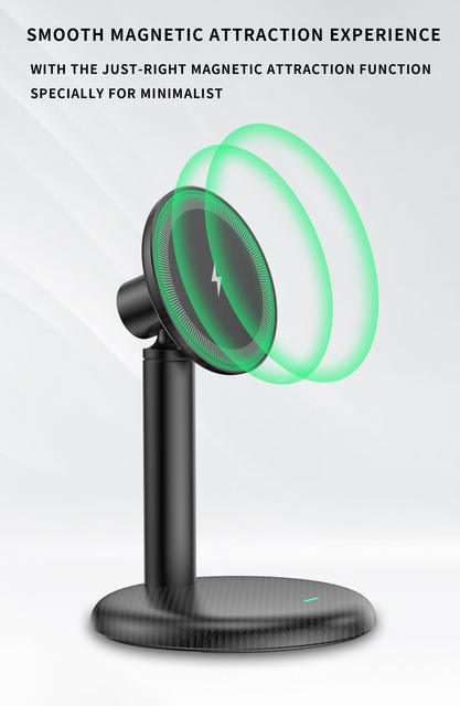 New Wireless Charger, E-Commerce Hot-Selling Product, Desktop Mobile Phone Stand, Magnetic Wireless Fast Charging, Kc Manufacturer V26 detail 4