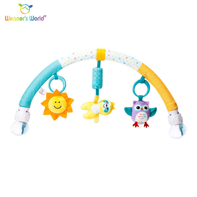 Weanersworld New Baby Toy Bed Bell, Detachable Crib Hanging Toy, Baby Stroller Clip, in Stock