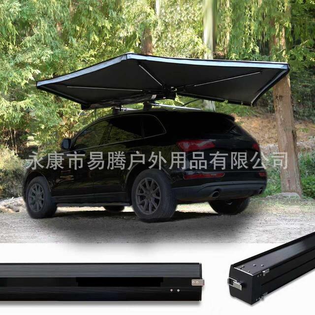 Car Side Canopy Aluminum Shell Suv Side Tent 270-Degree Quick-Open Sunshade Outdoor Camping Rainproof Sun Protection Car Tent detail 2