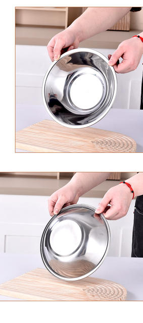 Stainless steel yard bucket extra thick stainless steel small basin side dishes small basin stainless steel horse bucket yard pocket seasoning basin stainless steel bowl detail 12