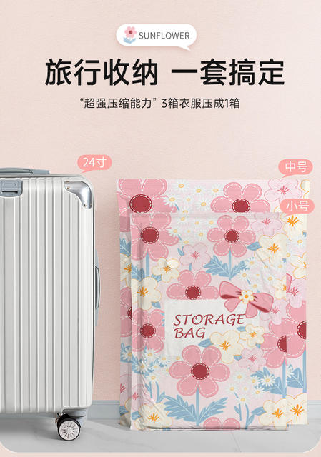 Vacuum Compression Bag, Thickened New Model, Vacuum Storage Compression Bag for Clothes, Quilts, Storage Bag for Home Use, Extra Large Size detail 7