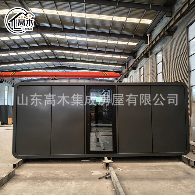 Apple Cabin Three-Module Housing Source Factory Offers Free Design and Customization of Modular Integrated Room Lounges Upon Request detail 4