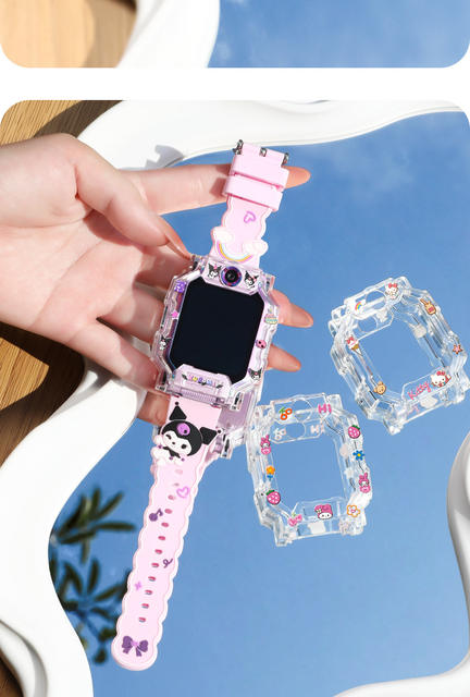 Suitable for Little Genius Phone Watch Z11 Strap D5/Q3 Printed Shell Z10/Z8A/Z9/Z6S Transparent Protective Cover detail 3