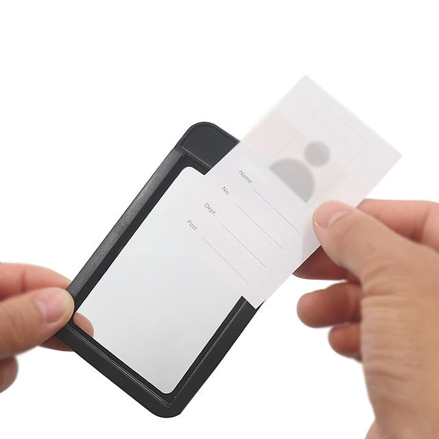 Amazon Hot Selling Certificate Card Set Retractable Sliding Card Set Bus Card ID Card Factory Card Set detail 5
