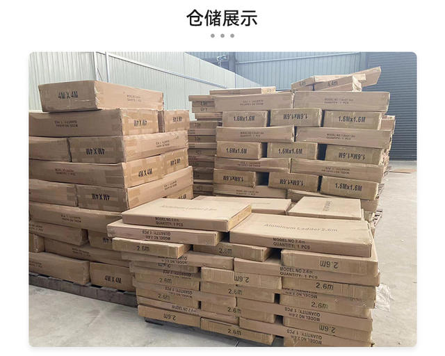 Aluminum Alloy Straight Ladder for Climbing, Stable Bamboo Joint Portable Folding Household Ladder, Engineering Ladder, Telescopic Ladder, Fishing Rod Ladder, Thickened Ladder detail 7