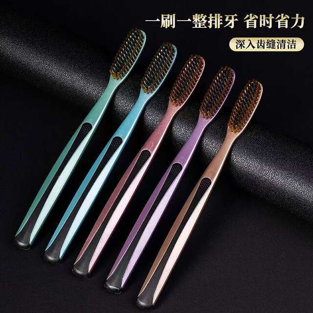 Sam's Supermarket Large-Head Toothbrush with Soft Bristles for Adults, Suitable for Men and Women, Extended and Widened, Family Pack, in Stock for Wholesale detail 4
