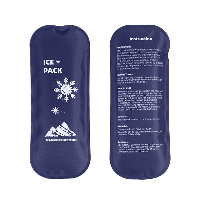 Cross-Border Supply of Insulin Ice Packs, Reusable Refrigeration Gel Ice Strips, Medical Breast Milk Storage Gel Mini Ice Packs detail 5