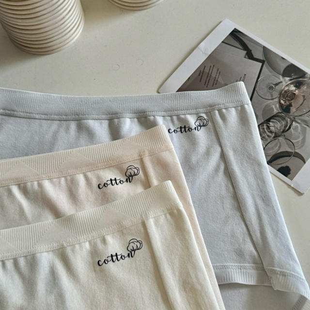 7A Xinjiang long-staple cotton cotton extended crotch women's physiological pants menstruation hip anti-side leakage girl's peace of mind pants detail 6