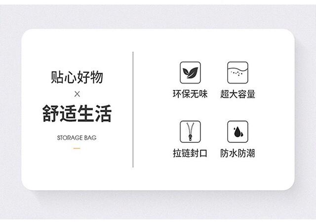 Moving Storage Bags, Large Storage Bags, Quilt Moisture-Proof Woven Organizing Bags, Clothes, Quilts, Luggage Dust-Proof Bags detail 2