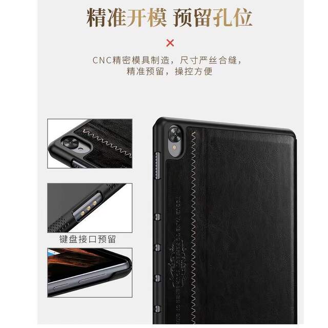 Solid Color Flat Panel iPad Protective Case iPad 10 Mirror 9 Generation Flat Panel Leather Case Pro Protective Case matepad11 detail 4