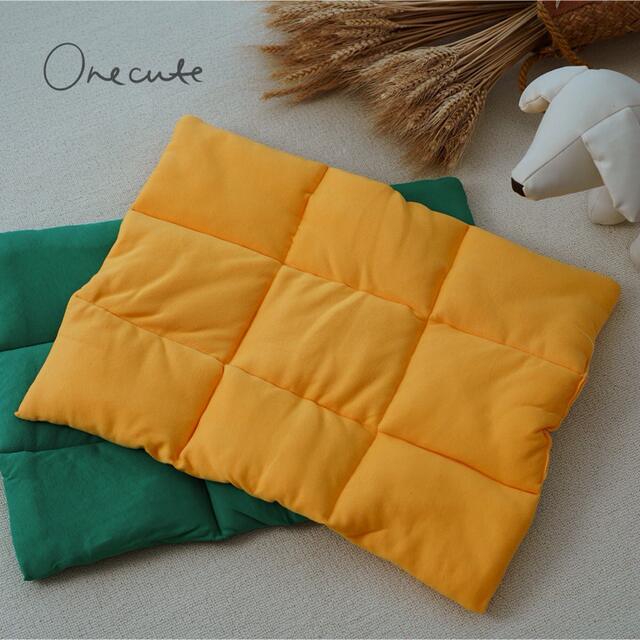 Cotton Pad, Dog Solid Color Bag Pad, Thickened Macaron Soft Pad, Lightweight and Washable detail 4