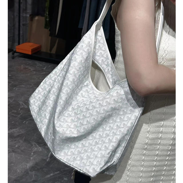Dog tooth hobo underarm bag single shoulder high version tote bag printed large capacity shopping bag tote bag detail 3