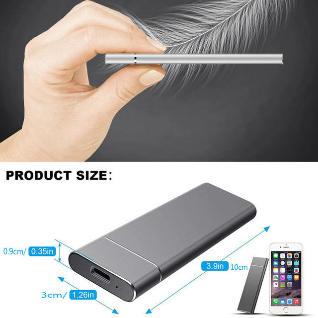 Foreign Trade Cross-Border Ssd High-Capacity Portable Solid State Drive 20Tb 32Tb 64Tb Large Capacity Portable Solid State Drive detail 8