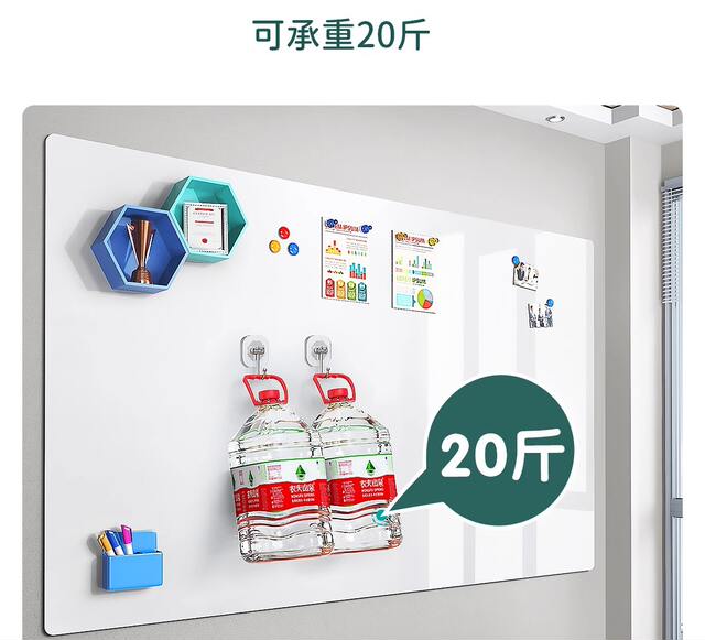 Whiteboard Wall Sticker Removable Magnetic Office Kidsren's Drawing Board Does Not Damage the Wall Magnetic Suction Household Small Blackboard Sticker Glass detail 8