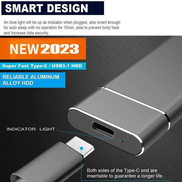 Foreign Trade Cross-Border Ssd High-Capacity Portable Solid State Drive 20Tb 32Tb 64Tb Large Capacity Portable Solid State Drive detail 9