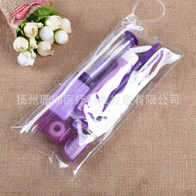 Orthodontic care suit eight-piece oral cleaning care orthodontic toothbrush orthodontic protection wax detail 6