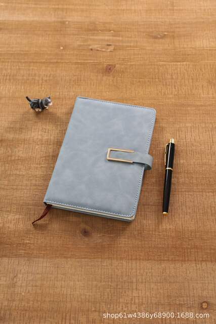 A5 Work Notebook, Cultural Creative Business Office Simple Ultra-Thick Notepad detail 7