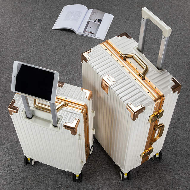 New Suitcase Student Trolley Suitcase 20inch Password Box for Men and Women Strong and Durable Universal Wheel Suitcase detail 1