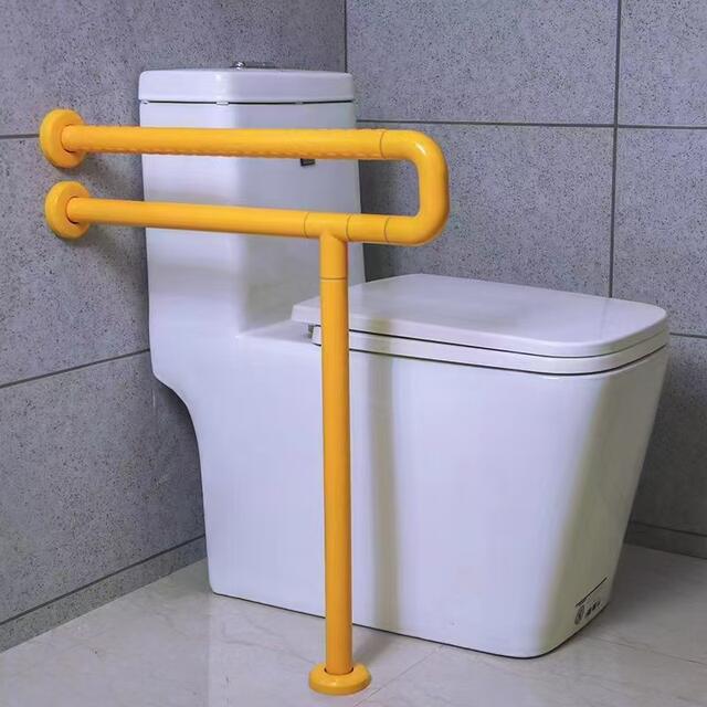 Barrier-Free U-Shaped Stainless Steel Handrails Bathroom Suitable for Aging Toilet Handrails Floor-Standing Non-Slip Handles for Pregnant Women and Disabled People detail 7