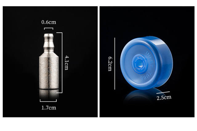 Pure Titanium Weighted Submersible Water Inlet Pipe Fittings for Tea Sets, Tea Tables, and Water Dispensers detail 4