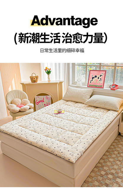 Xinjiang Cotton Mattress Soft Pad for Home Bedroom Bed Mattress Dormitory Student Single Mattress Bedding Tatami Cotton Pad detail 9