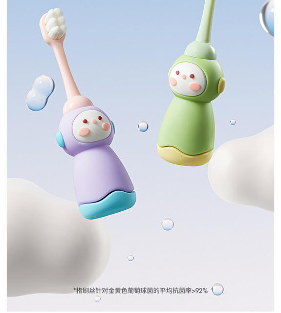 Betis Kidsren's Soft-Bristled Toothbrush for Babies, Special for 0-1 to 3 Years Old Infants and Young Kidsren Oral Cleaning Milk Toothbrush detail 6