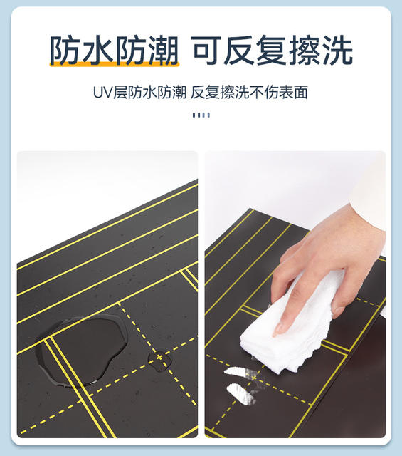 Magnetic Blackboard Stickers for Teachers, Small Teaching Blackboards, Pinyin Grids, English Grids, Household Soft Magnetic Blackboards, Waterproof and Matte detail 6