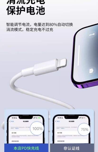 for apple 11 charging cable iphoen12/13 mobile phone ubs data cable 15PD fast charging 16pro dual typec detail 11