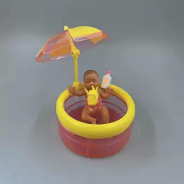 Zuru Baby Ball Second Generation Five Times Surprise Ball Miniature Simulation Playhouse Toy Stroller Baby Car Toy detail 10