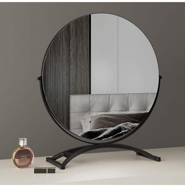 Cosmetic Mirror Desktop Large High-Definition Vanity Mirror Folding Internet Celebrity Dormitory Student Beauty Girl Mirror detail 11