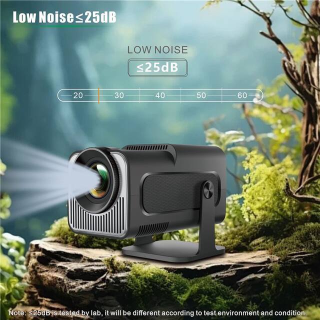 Cross-Border New Hy320 Mini 4K High-Definition Android Smart Home Theater Portable Home Short Throw Projector detail 5