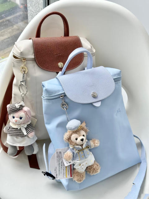 French Longxiang 70Th Anniversary Backpack Men's and Women's Casual Student School Bag Large Capacity High Quality Embroidered Trendy Bag detail 3