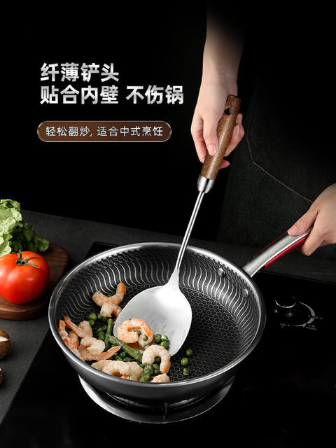 304 Stainless Steel Kitchen Utensil Set Cooking Spatula Kitchen Spatula Full Set of Household Spatula Seven-Piece Set of Cookware detail 6