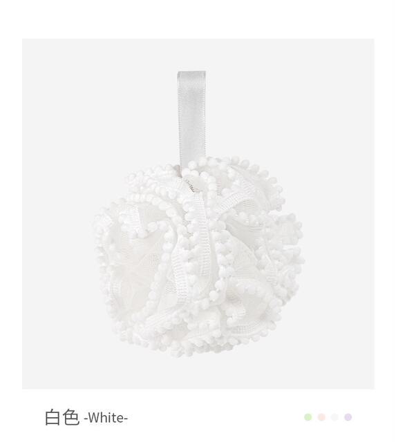 Large Bath Ball Foaming Scrubber, Bath Towel, Bath Flower Ball That Doesn'T Fall Apart, Household Bathroom Supplies, Bath Ball That Can Be Hung, Suitable for Women detail 10