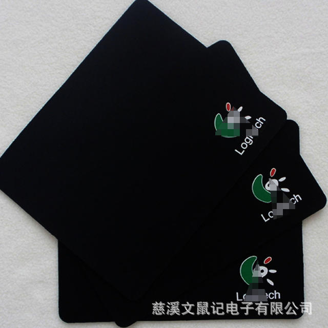Game black Luo branch mouse pad Internet cafe mouse pad Wholesale Office mouse pad soft and comfortable black mouse pad detail 2