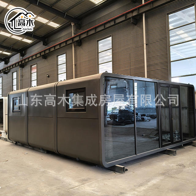 Apple Cabin Three-Module Housing Source Factory Offers Free Design and Customization of Modular Integrated Room Lounges Upon Request detail 1