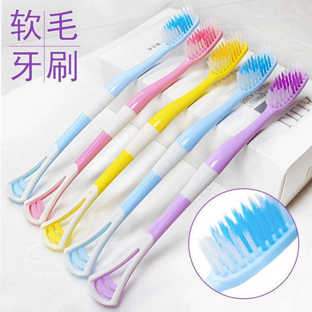 Youjie tongue care scraper tongue coating cleaner tongue scraper remove bad breath oral care independent pack tongue brush